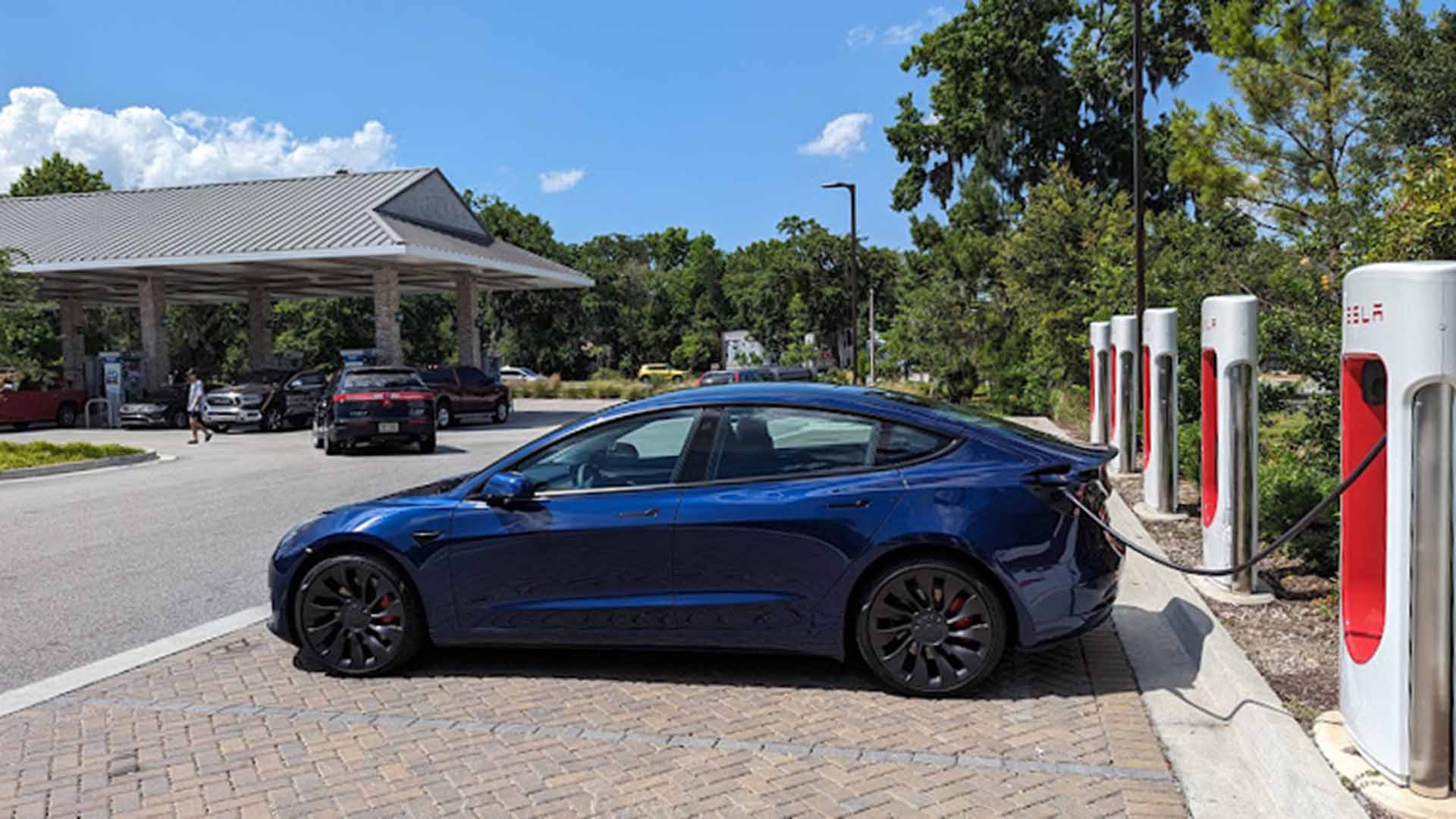 Tesla Supercharger on Hilton Head Island